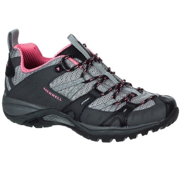 Merrell Shoes - NEW Merrell Siren Sport 2 Hiking Shoes Women's 8.5 Black Gray Trail Trek Vibram